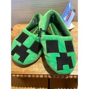 Minecraft CREEPER Slippers for little kid